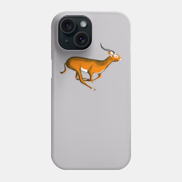 Antelope Phone Case by KBMorgan