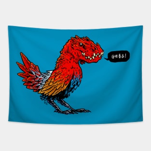 Chickensaurus Rex Tapestry