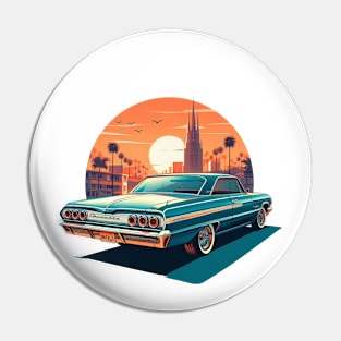 60s Chevrolet Impala Pin