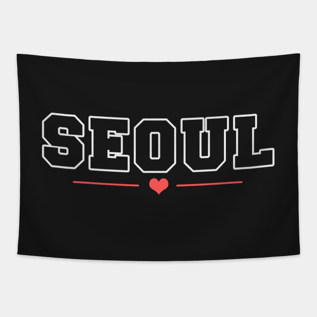 Seoul Tapestry by PopcornUnicorn