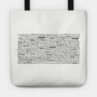 Mad about Fonts Tote