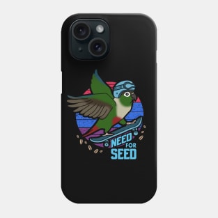 green cheeked conure need for seed Phone Case