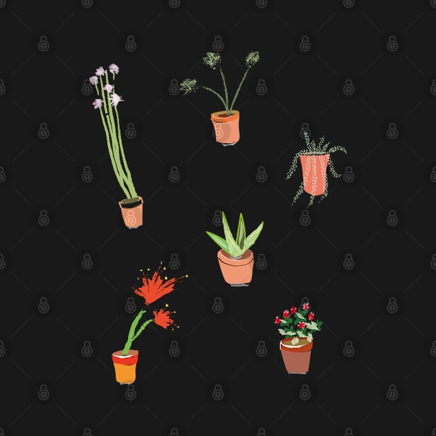 Small happy plants by Slownessi