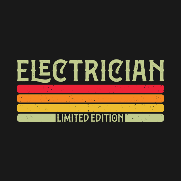 Electrician Funny Job Title Profession Birthday Personalized Gift by Art master