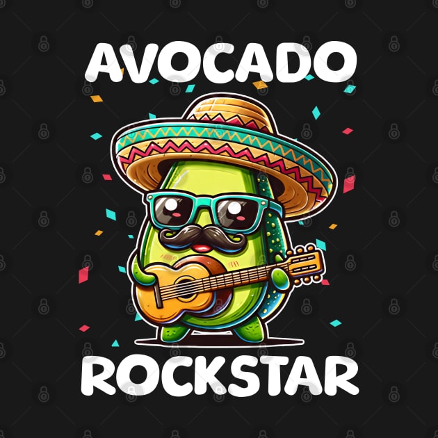 Avocado Rockstar by Odetee