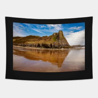 Great Tor and Tor Bay, Gower, Wales Tapestry