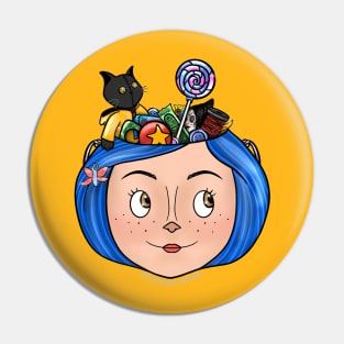 Coraline Bucket Pin