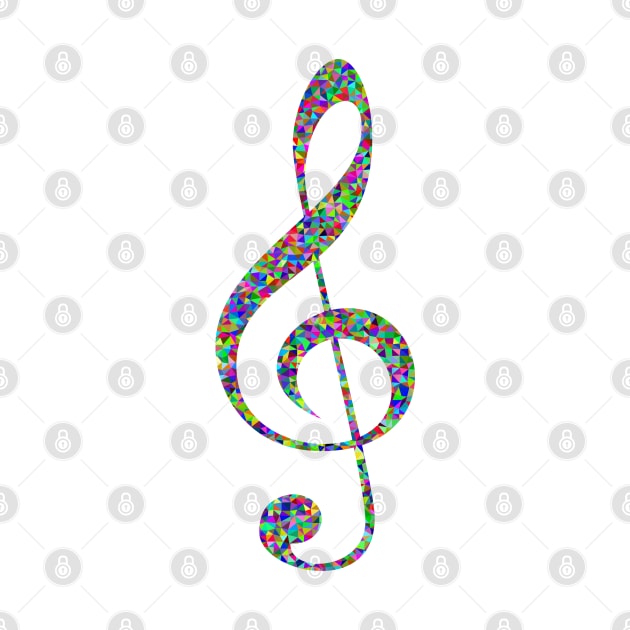 Musical Note Treble Clef by expressimpress