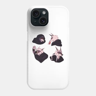 Death the wolf Phone Case