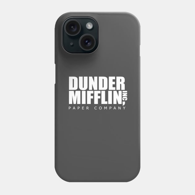 Dunder Mifflin Paper Company Phone Case by JoshABaumArt