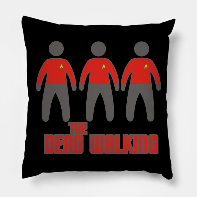 Dead Walking Pillow by MBK