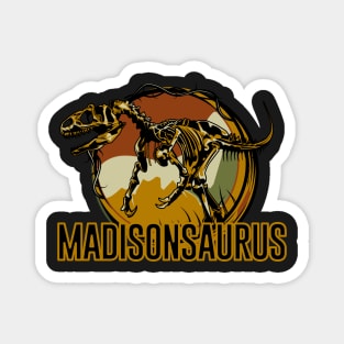 Madisonosaurus Madison Dinosaur T-Rex Magnet