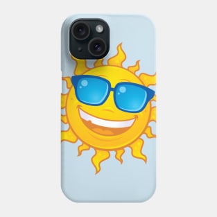 Summer Sun Wearing Sunglasses Phone Case