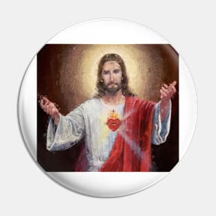 Sacred Heart of Jesus Pin