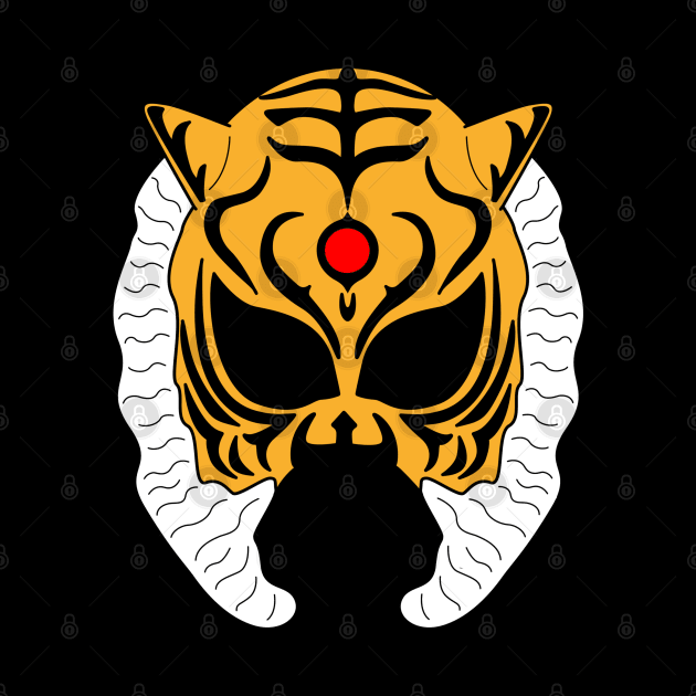 Tiger Mask Small by Slightly Sketchy