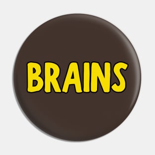 Brains Pin