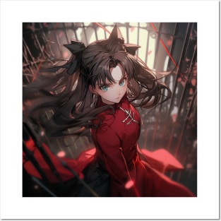  Fate Stay Night Poster Anime Wall Saber Home Decor Zero  Japanese Rin Japan Promo Tohsaka Works Cos Unlimited Blade 16x20 Inches:  Posters & Prints