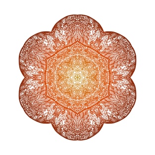 Forest Mandala - Colored Lace T-Shirt