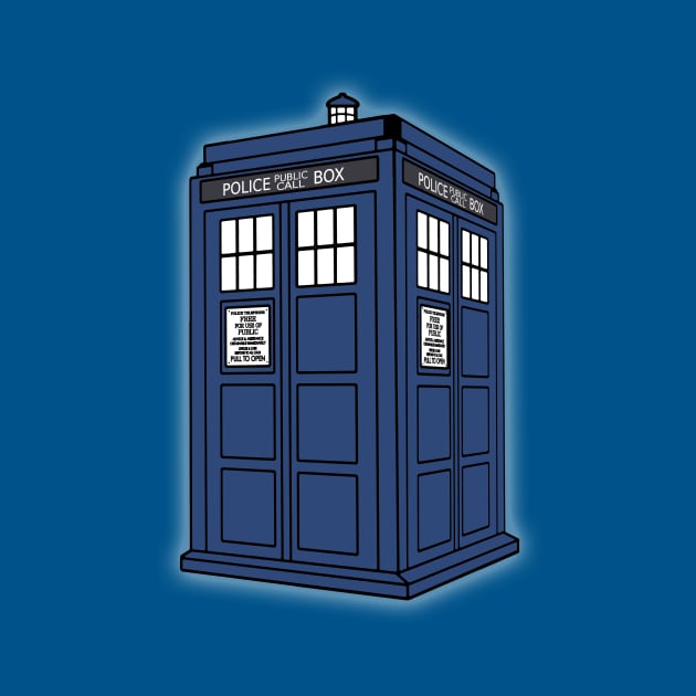 Tardis (Doctor Who) by Yolanda84