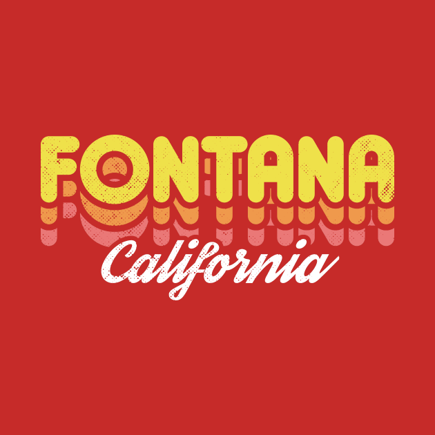 Retro Fontana California by rojakdesigns