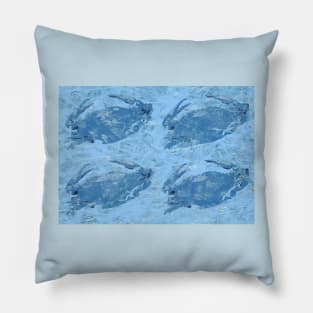 Blue crabs Pillow