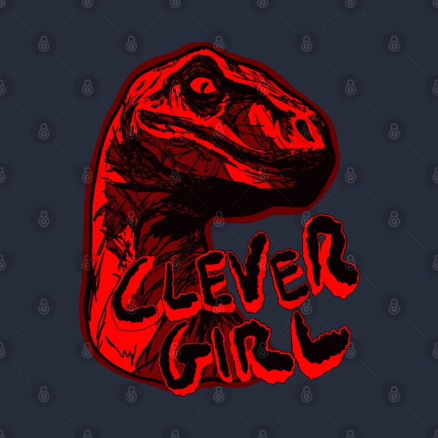 Clever Girl Science Fiction Movie by Jamie Collins