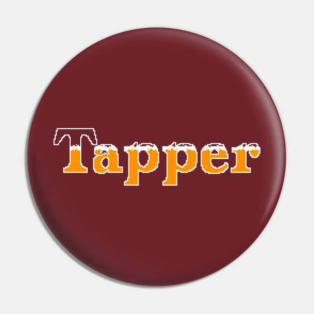 Tapper Logo Pin by GraphicGibbon