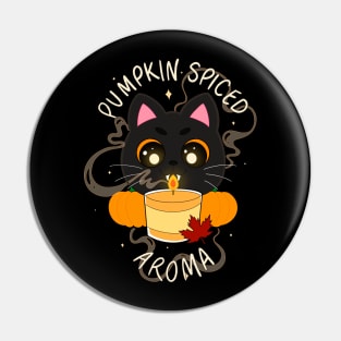 Pumpkin Spice Cat (Void) Pin