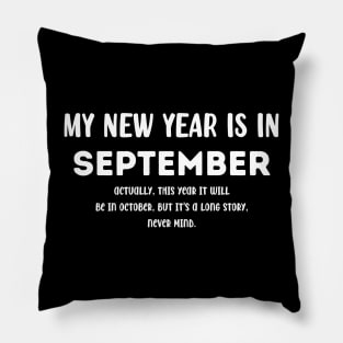 Jewish New Year Humor Pillow