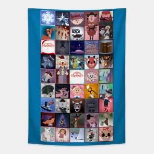 Rudolph Cast - Vertical Ed. Tapestry