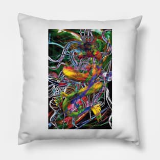 Fractured Dragon Pillow