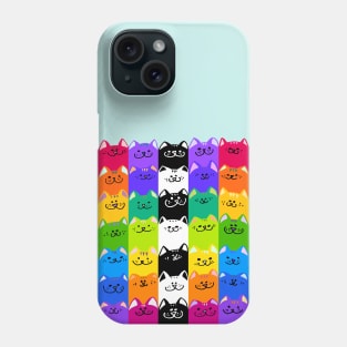 Colorful Cats! Phone Case