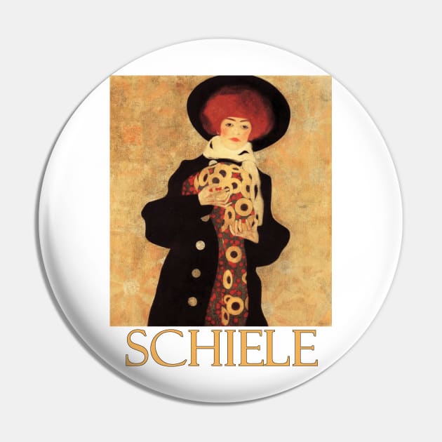 Woman with a Black Hat by Egon Schiele Pin by Naves