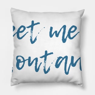 Meet Me in Montauk Pillow