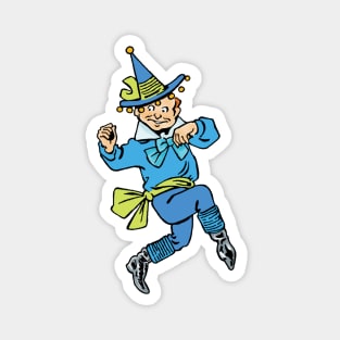 Vintage Munchkin from the Wizard of Oz Magnet