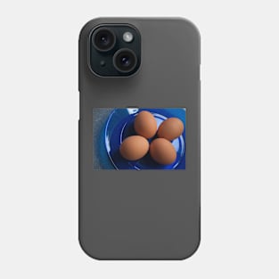 Four Eggs on a Plate Phone Case