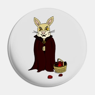 Evil Easter Bunny Pin