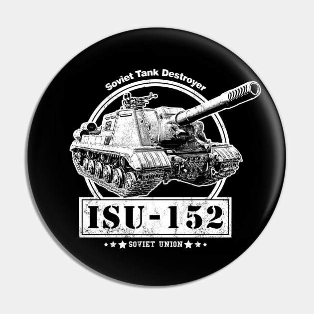 ISU-152 Soviet Tank Destroyer Pin by rycotokyo81