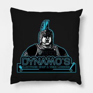 Dynamo's Electronic Shop Pillow