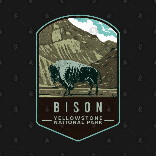 Yellowstone National Park Bison by JordanHolmes