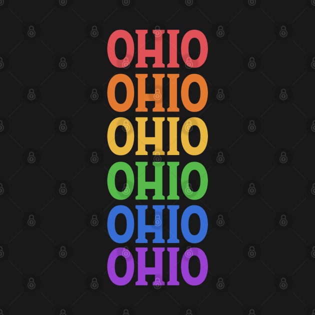 OHIO UNITED STATE by OlkiaArt