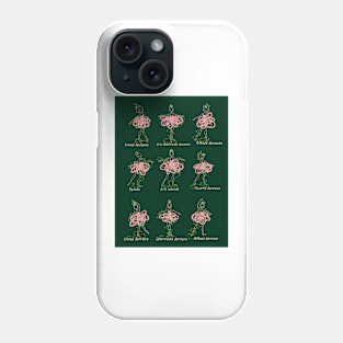 Christmas Tree Ballerina Facings Phone Case