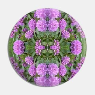 Rhododendron Pattern Pin