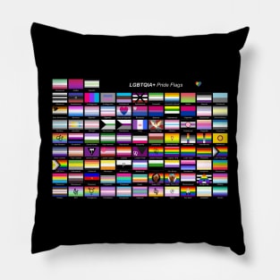 All pride flags Pillow