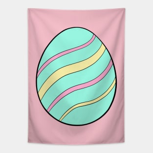 Striped Easter Egg Tapestry