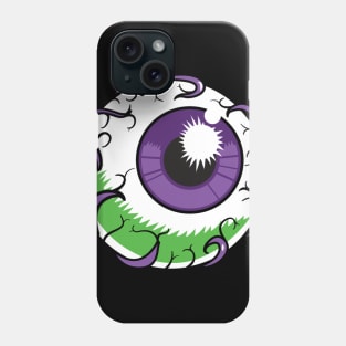 Gruesome Magazine - Watching Horror Movies Phone Case