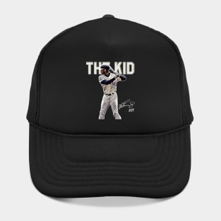 Ken Griffey Jr The Kid Basketball Legend Signature Vintage Retro 80s 90s Bootleg Rap Style Hat