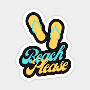 Beach Please Magnet