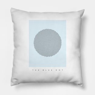 The Blue Dot Pillow