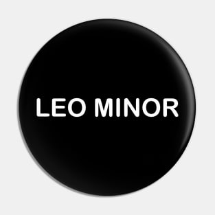 LEO MINOR Pin